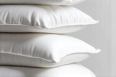 Stacked luxury pillows